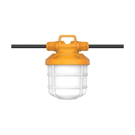 Satco Bulb, LED, 50W, 120V, 50K, Orange, Corncob, Plug S28976
